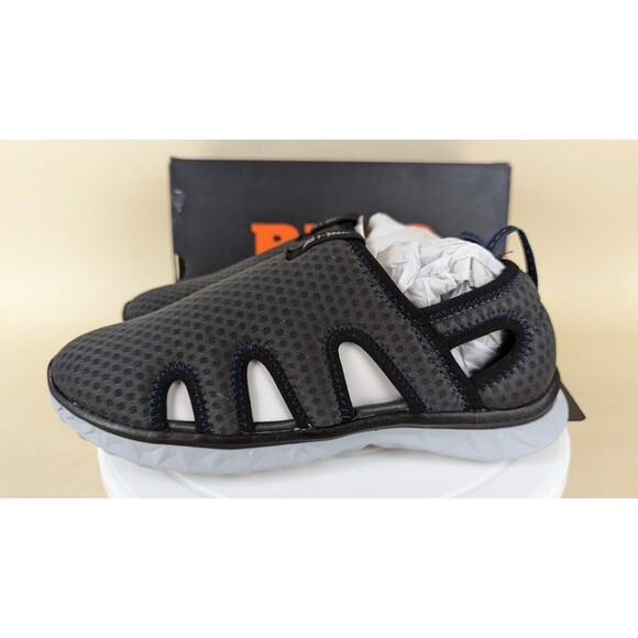 Bass Outdoor Hex Mesh Vent Sandals Womens 8 Gray Slip On Hiking Shoes NWB - Picture 4 of 13